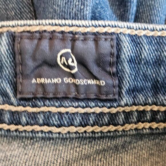 AG Adriano Goldschmied Jeans The Ives Modern Athletic Straight Denim 34R 35x29 - Picture 8 of 13